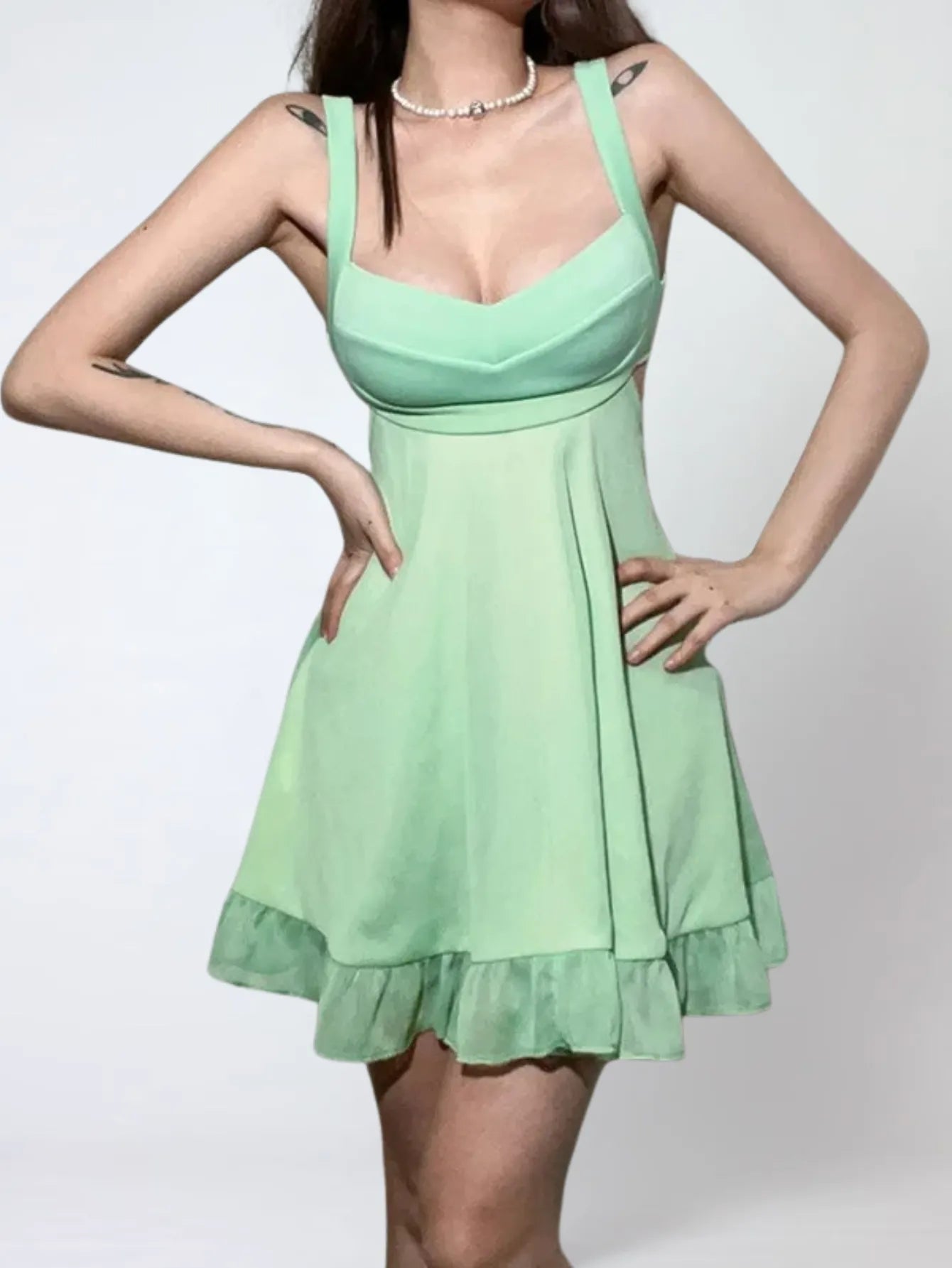 Robe Verte Éclatante