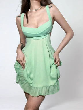 Robe Verte Éclatante