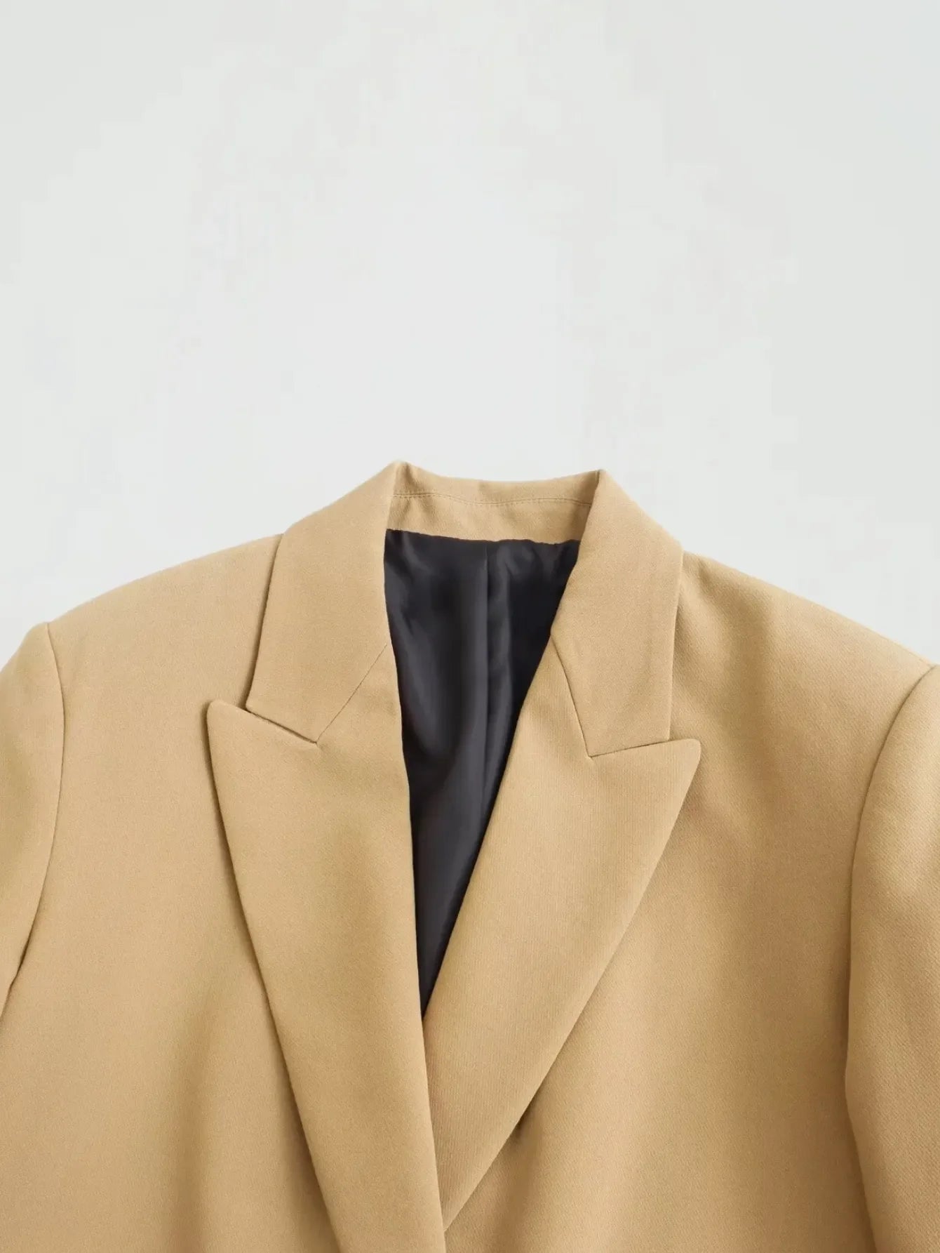 Blazer Classique à Fermeture Croisée